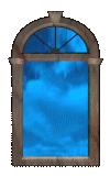 window with clouds